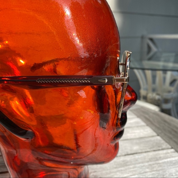 🕶 RAG & BONE YELLOW BLUE MIRRORED AVIATOR SUNNIES - Picture 8 of 16